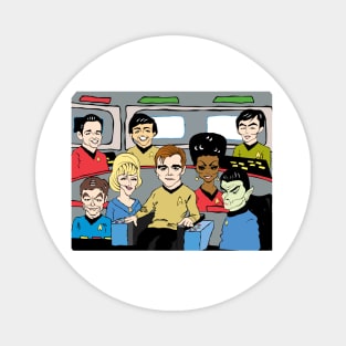 CLASSIC SCI FI TV SHOW Magnet